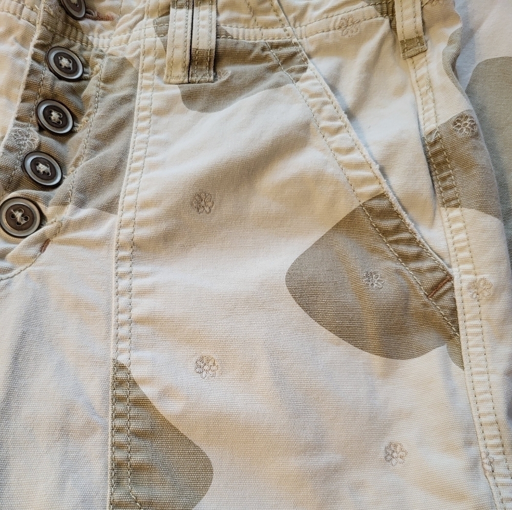 Anthropologie The Wanderer Camo button fly women's 27 cargo pants - Picture 14 of 16